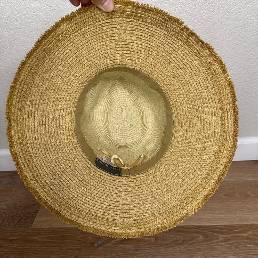 Scala Pronto Sea Shells Boho Summer Hat - image 7